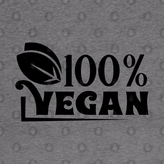 100% Vegan by MZeeDesigns